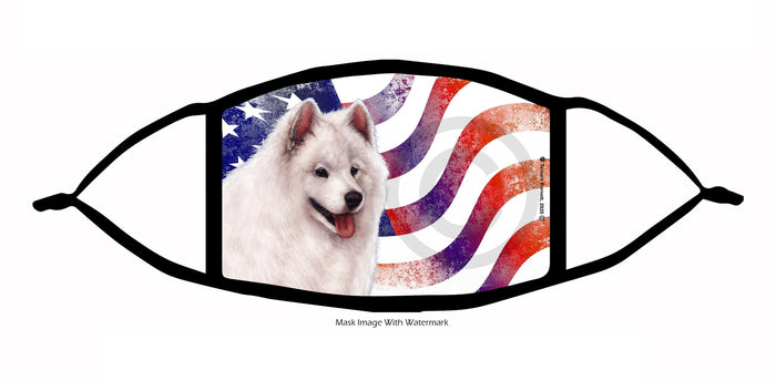 Samoyed Face Mask