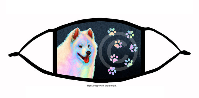 Samoyed Face Mask