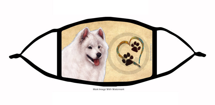 Samoyed Face Mask