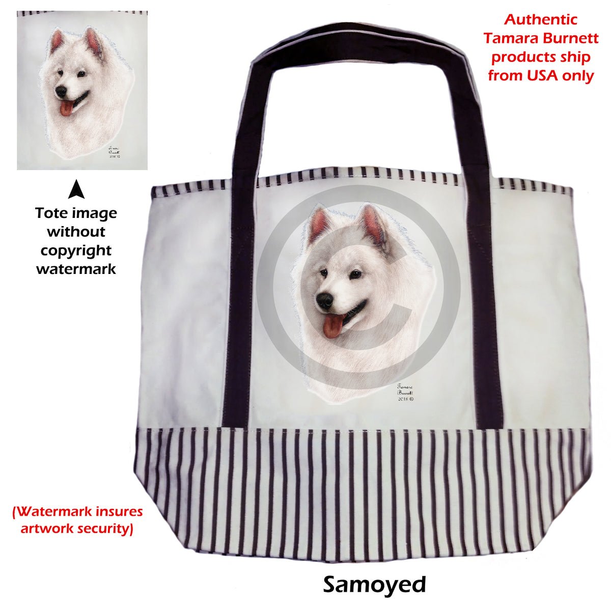 Samoyed - Tote Bag