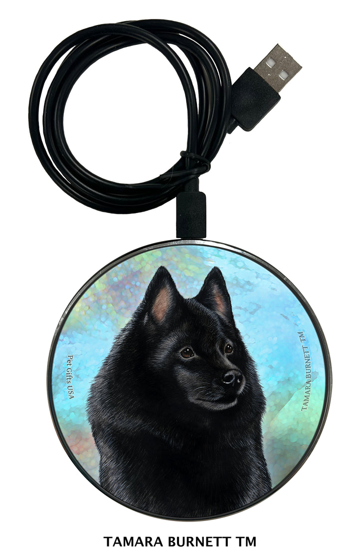Schipperke Zoomies Wireless Charger