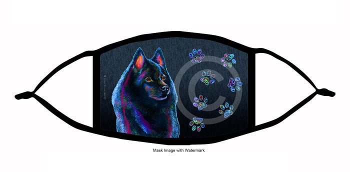 Schipperke Face Mask