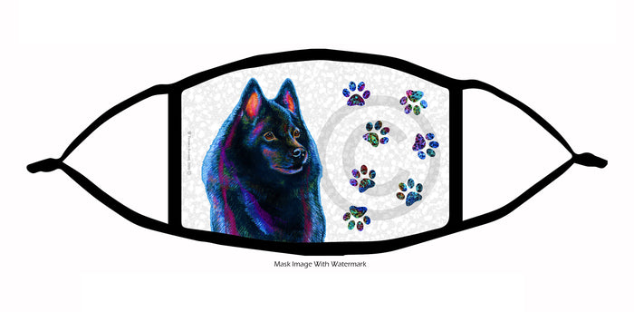 Schipperke Face Mask