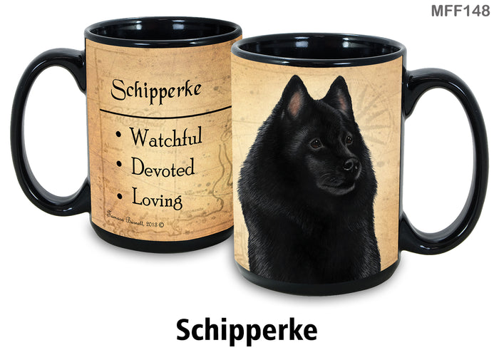 Schipperke - My Faithful Friends Mug 15 oz