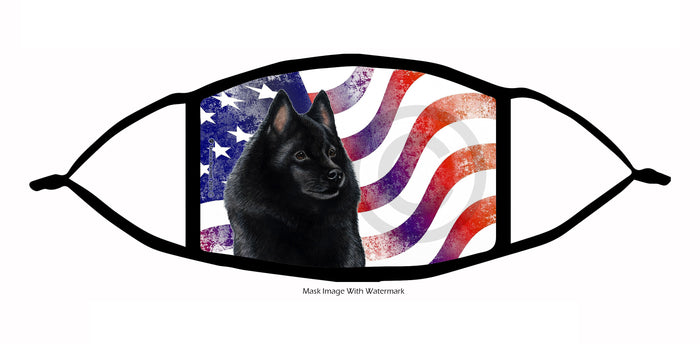 Schipperke Face Mask