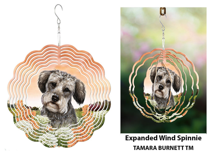 Schnoodle Grey Wind Spinner