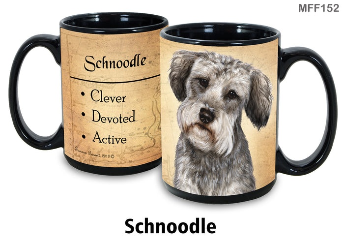 Schnoodle - My Faithful Friends Mug 15 oz