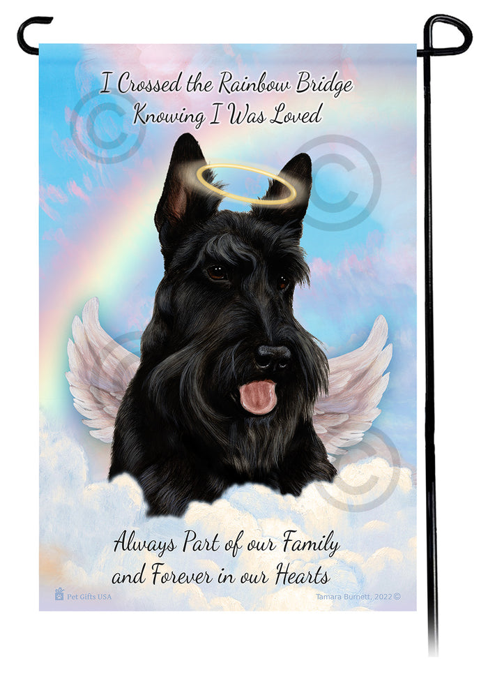 Scottish Terrier Memorial Garden Flags