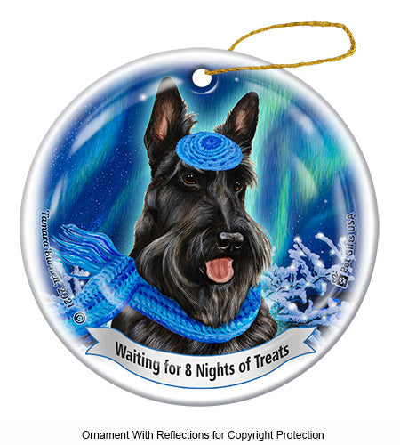 Scottish Terrier Hanukkah Ornament
