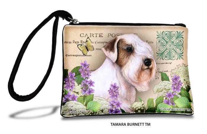 Sealyham Terrier Badger And White Zippees Pet Pouch