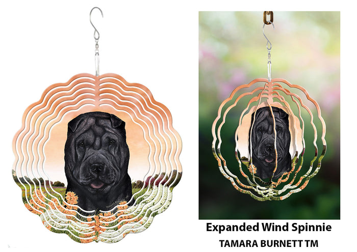 Shar Pei Black Wind Spinner