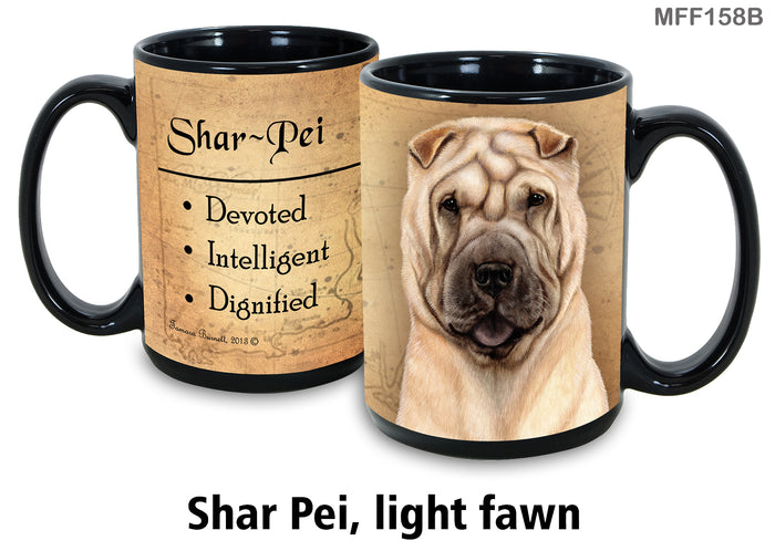 Shar Pei Cream - My Faithful Friends Mug 15 oz