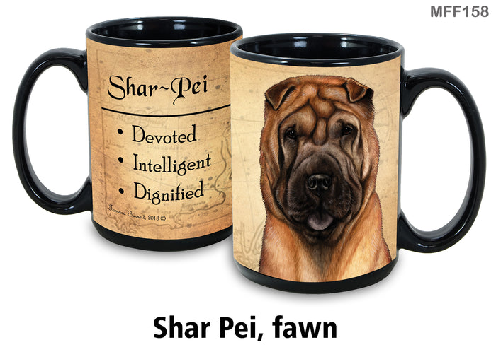 Shar Pei (Tan) - My Faithful Friends Mug 15 oz