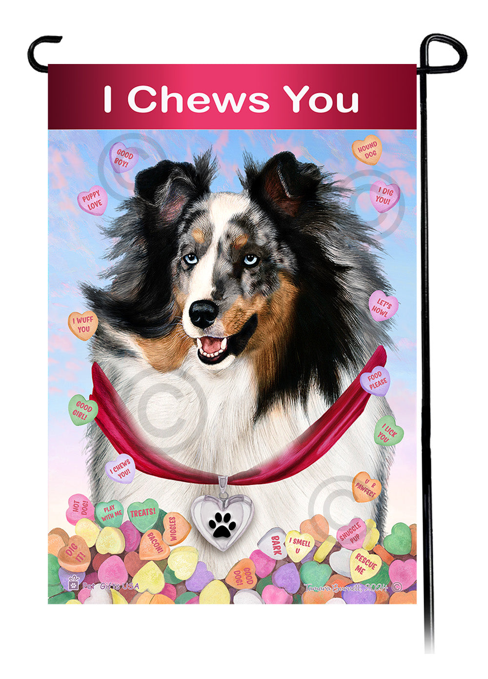  Valentine Sweetheart Garden Flags