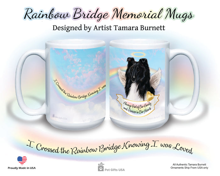 Shar Pei Black Memorial Mug 15 oz