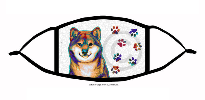 Shiba Inu (Sesame) Face Mask