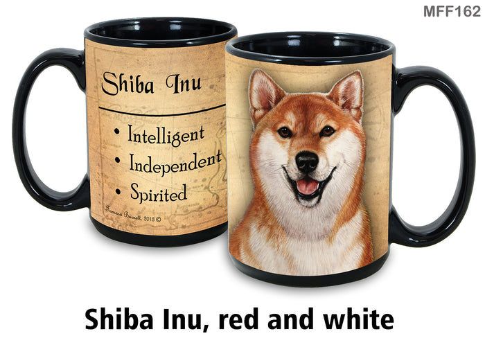 Shiba Inu (Red) - My Faithful Friends Mug 15 oz