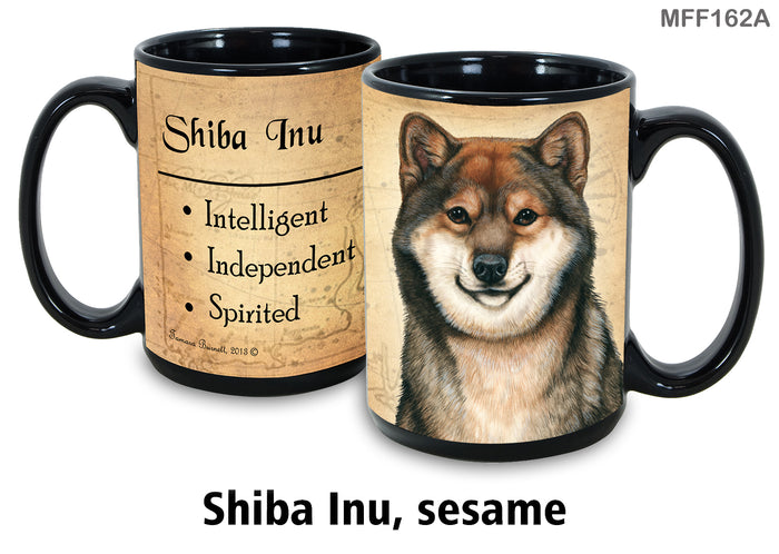 Shiba Inu (Sesame) - My Faithful Friends Mug 15 oz