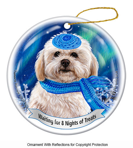 Shih-poo Hanukkah Ornament