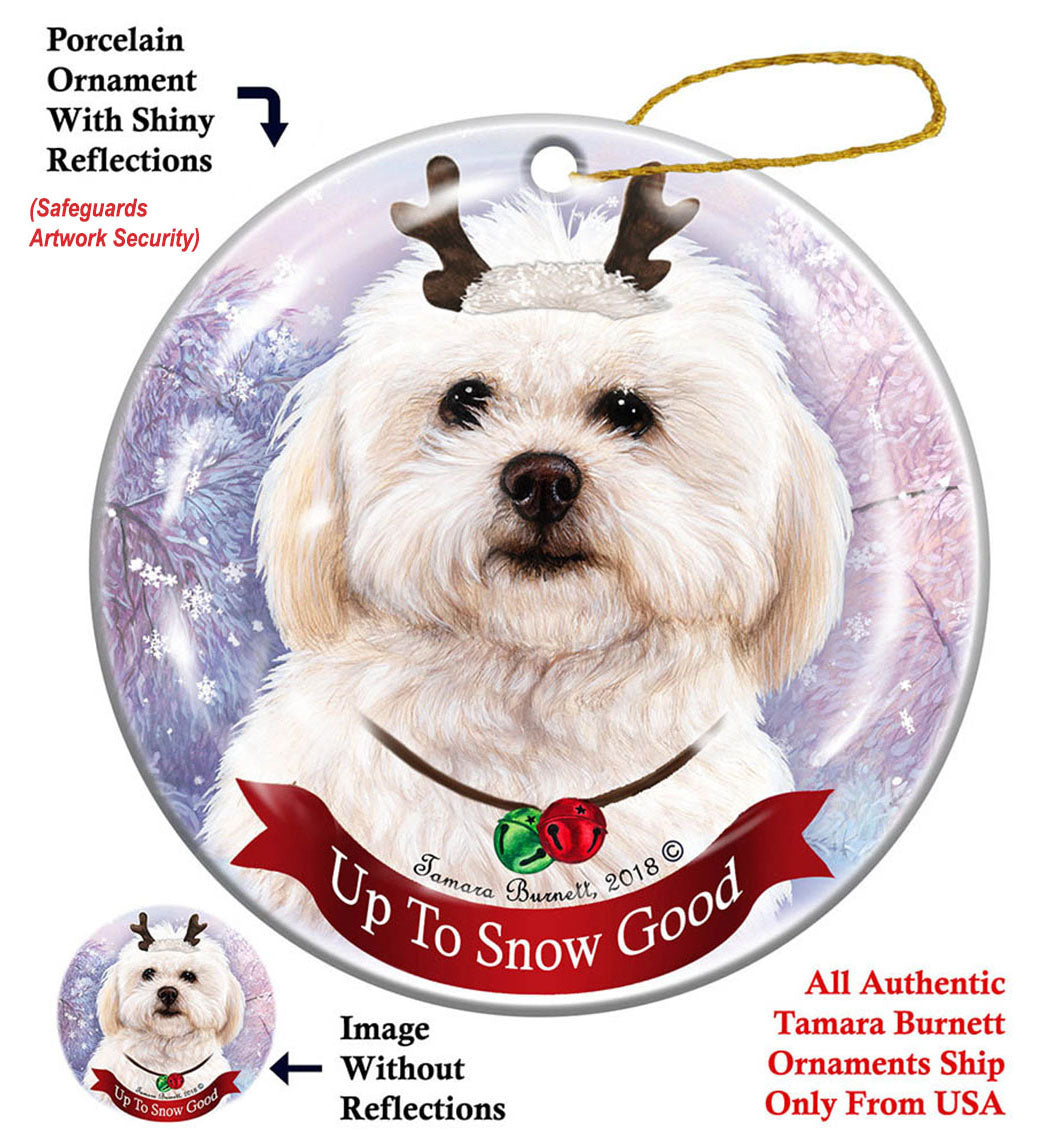 Shih - poo - Up To Snow Good Ornament