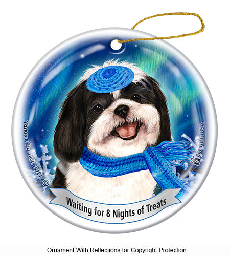 Shih Tzu Hanukkah Ornament