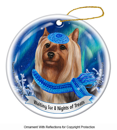Silky Terrier Hanukkah Ornament