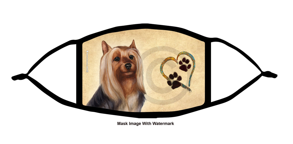 Silky Terrier Face Mask