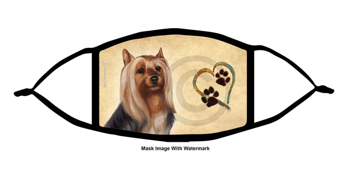 Silky Terrier Face Mask
