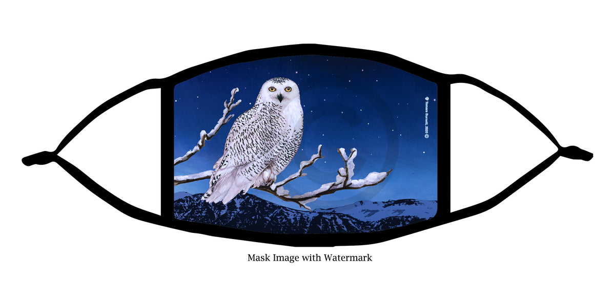 Snowy Owl Face Mask