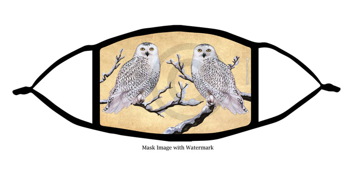 Snowy Owl Face Mask