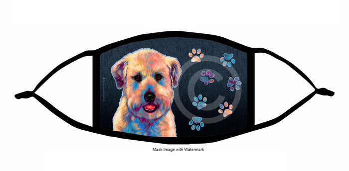 Soft Coated Wheaten Terrier (Pet Clip) Face Mask