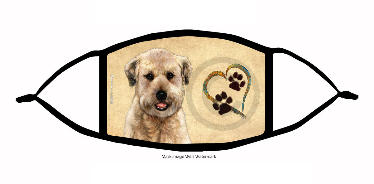 Soft Coated Wheaten Terrier (Pet Clip) Face Mask