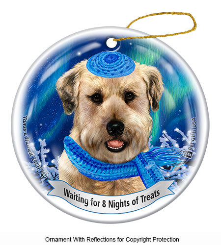 Wheaten Hanukkah Ornament