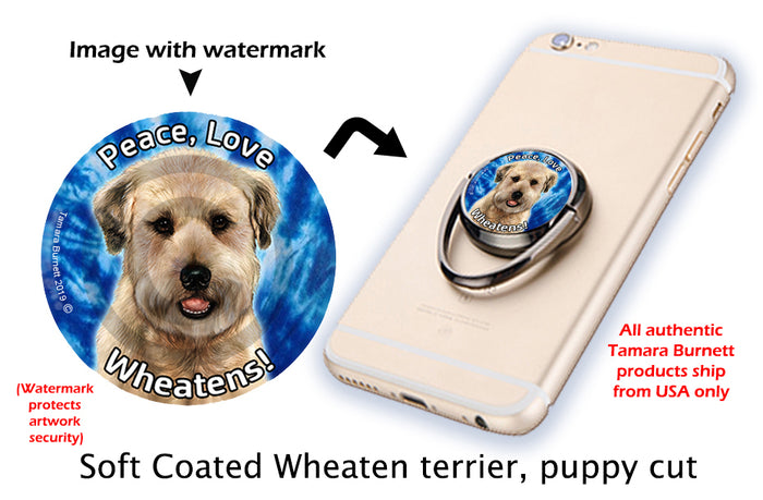 Soft Coated Wheaten Phone Stand