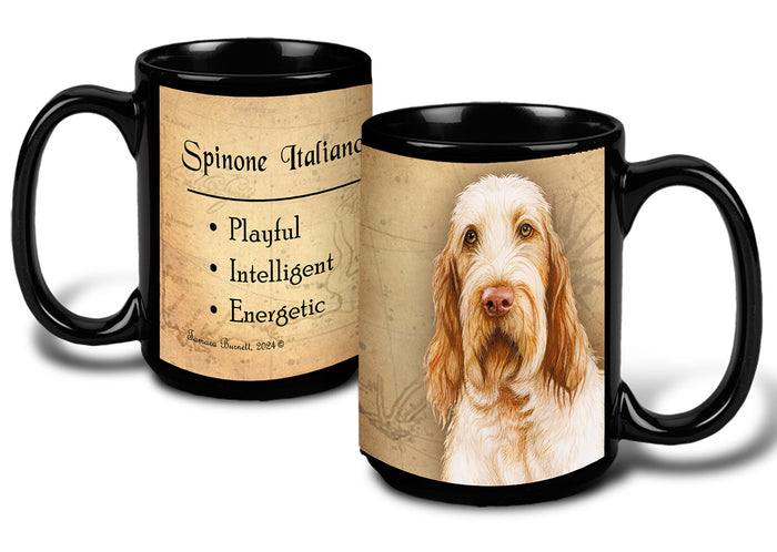 Spinone Italiano Orange/White - My Faithful Friends Mug 15 oz