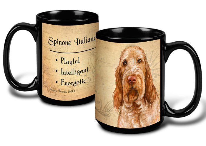 Spinone Italiano Orange Roan - My Faithful Friends Mug 15 oz