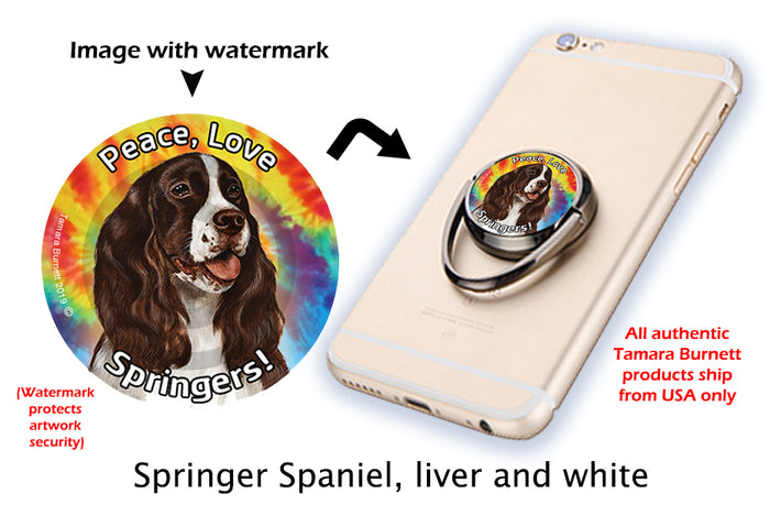 Springer Spaniel Liver Phone Stand
