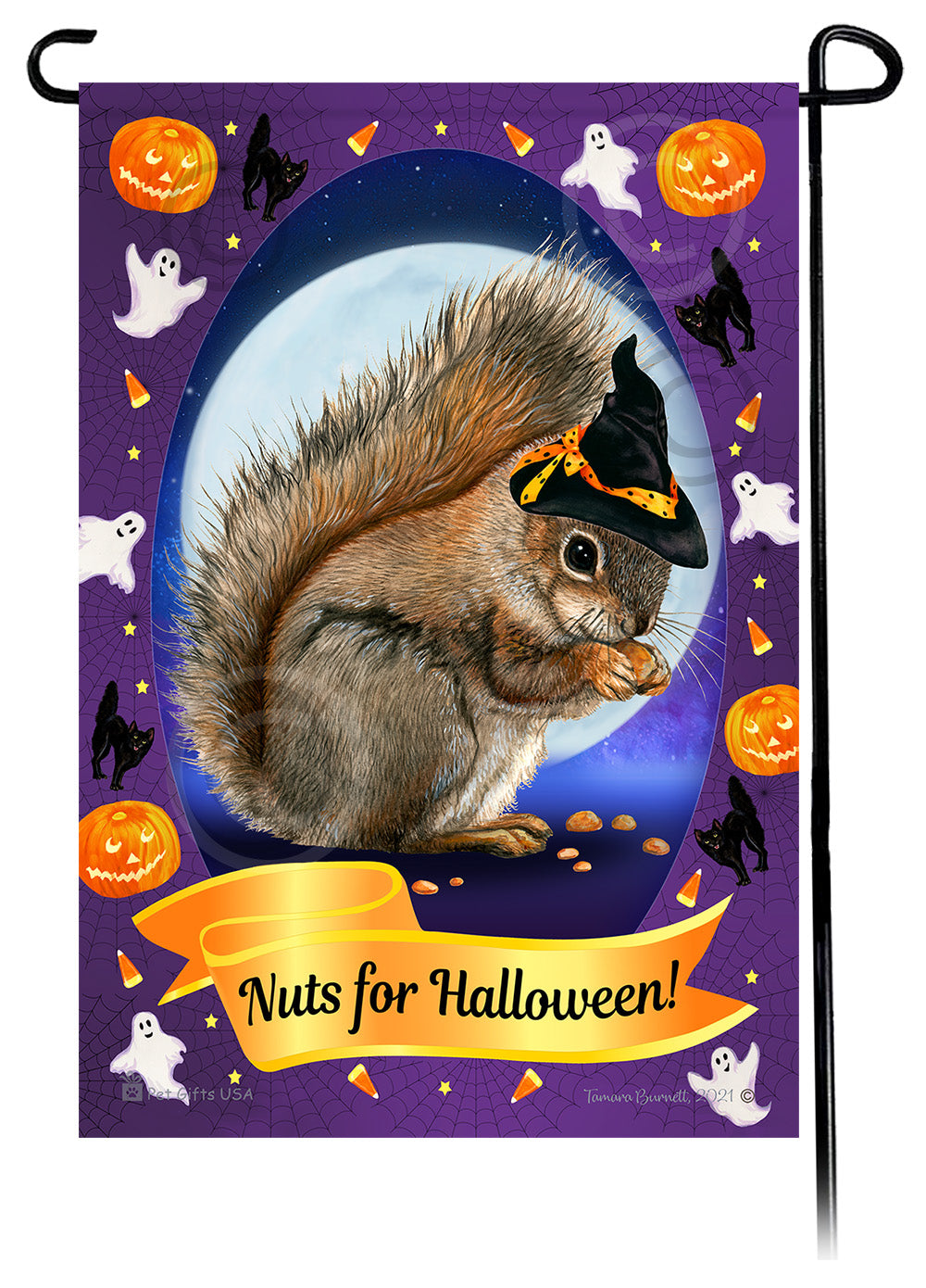  Halloween Howls Garden Flags