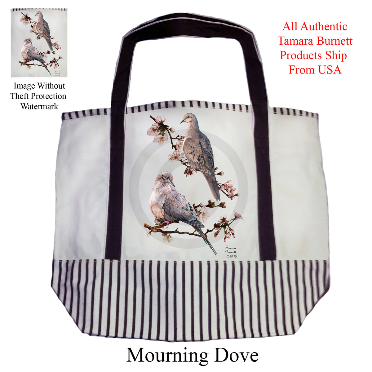 Mourning Doves - Tote Bag