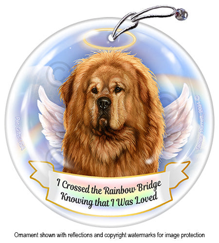 Tibetan Gold Rainbow Bridge Memorial Ornament