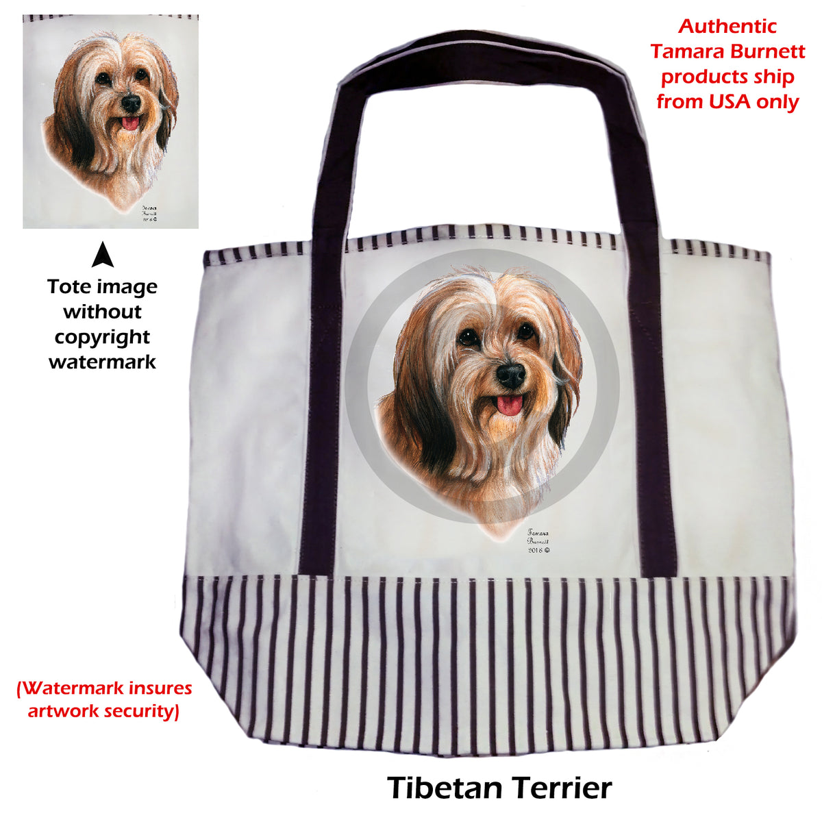 Tibetan Terrier - Tote Bag