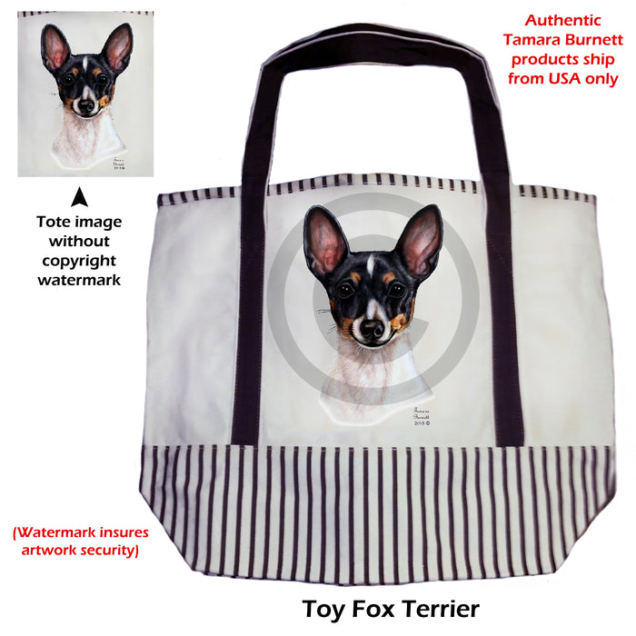 Toy Fox Terrier - Tote Bag