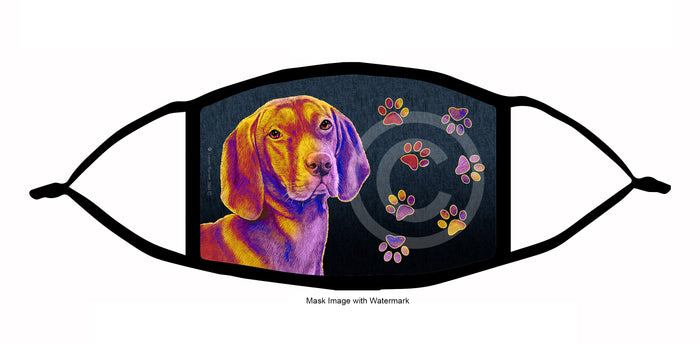 Vizsla Face Mask