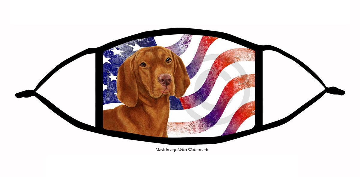 Vizsla Face Mask