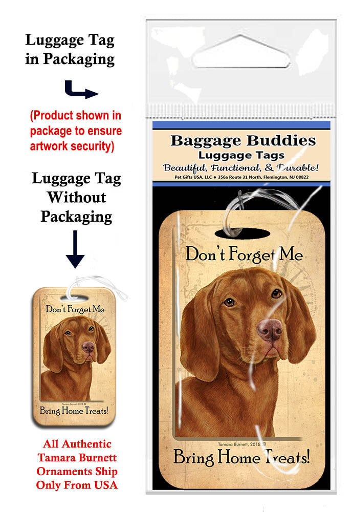 Vizsla Baggage Buddies