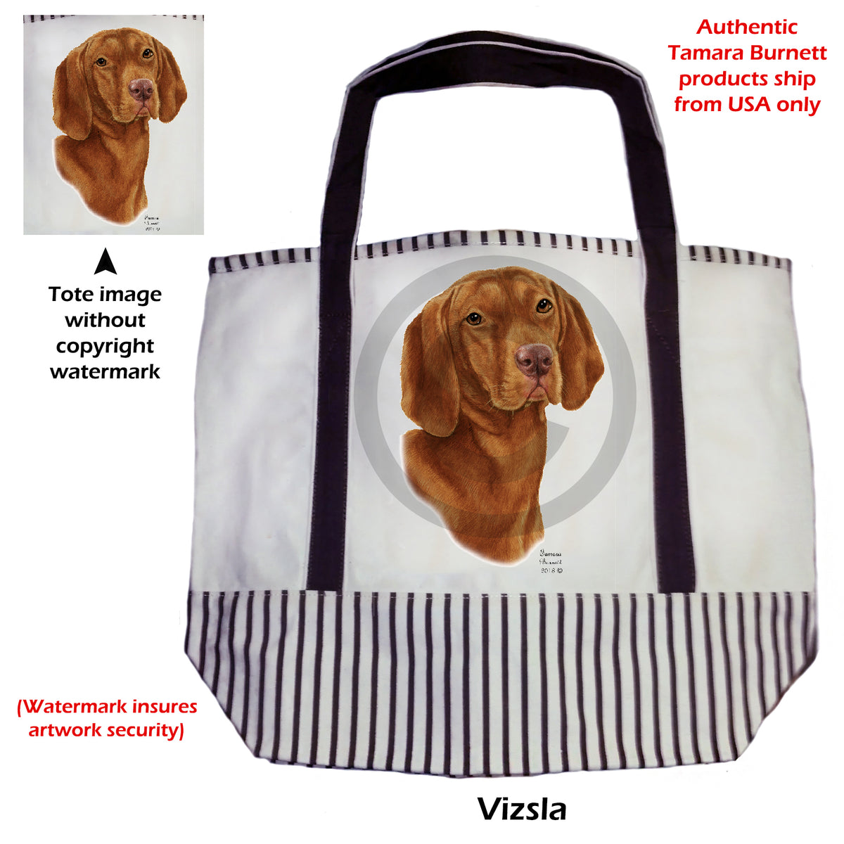 Vizsla - Tote Bag