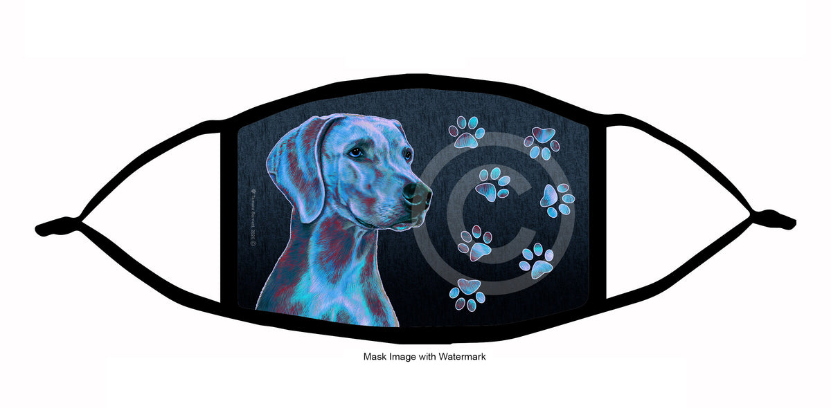 Weimaraner Face Mask