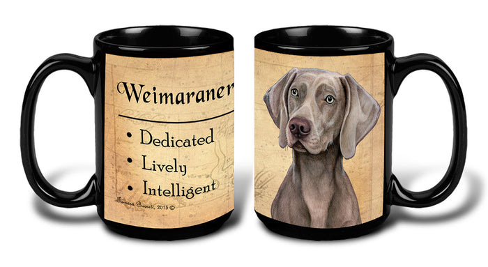 Weimaraner Silver Grey Mug - My Faithful Friends Mug 15 oz