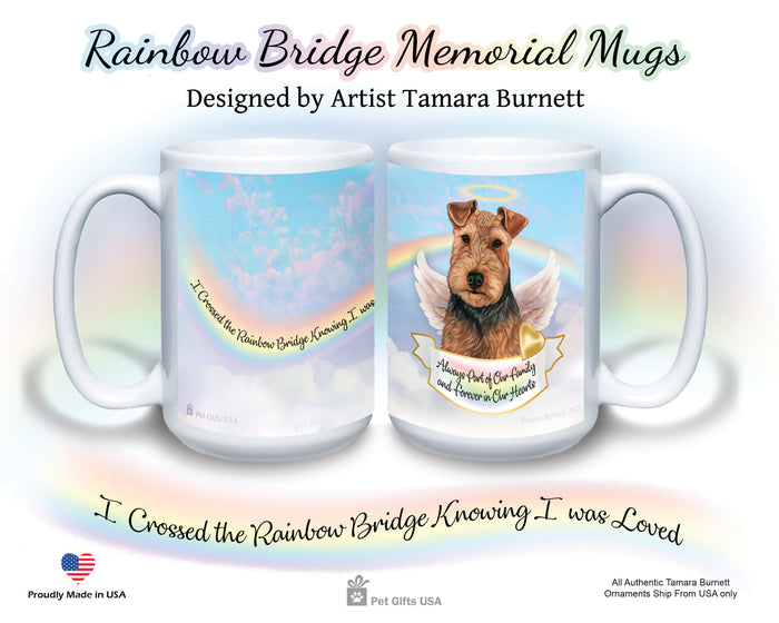 Norwich Terrier Black/Tan Memorial Mug 15 oz