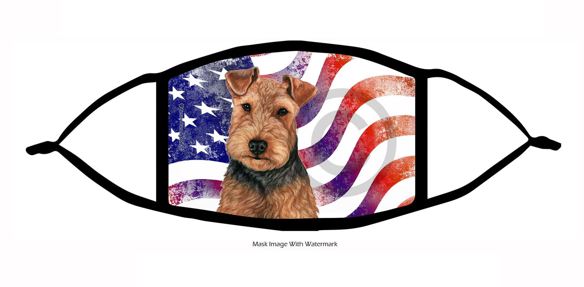 Welsh Terrier (Black and Tan) Face Mask